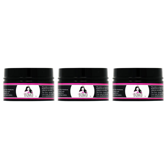 She Is Bomb Edge Control 3.5oz pack of 3 for smooth edges and lasting hold