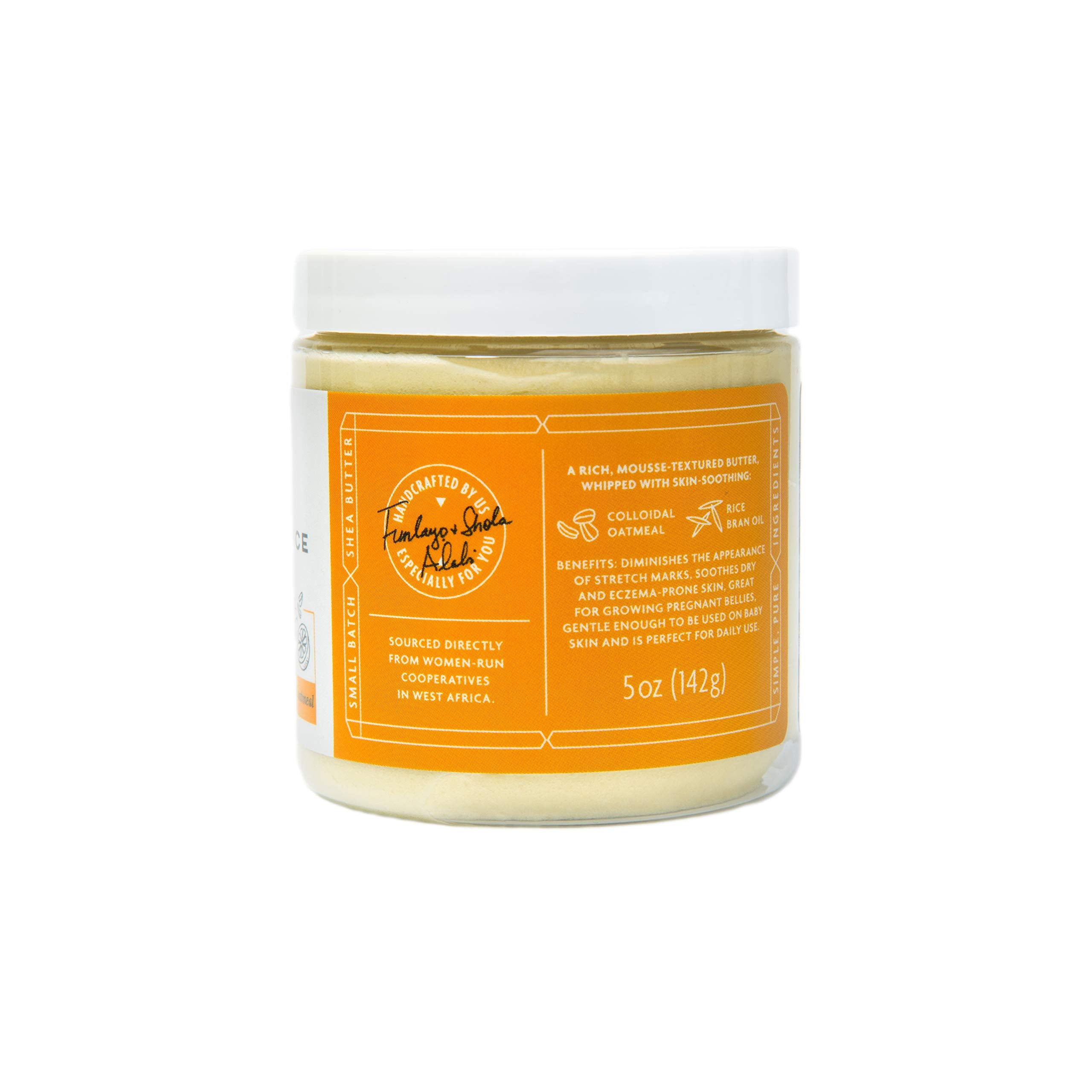 Close-up of whipped texture from Shea Radiance P.U.R.E. for smooth skin.