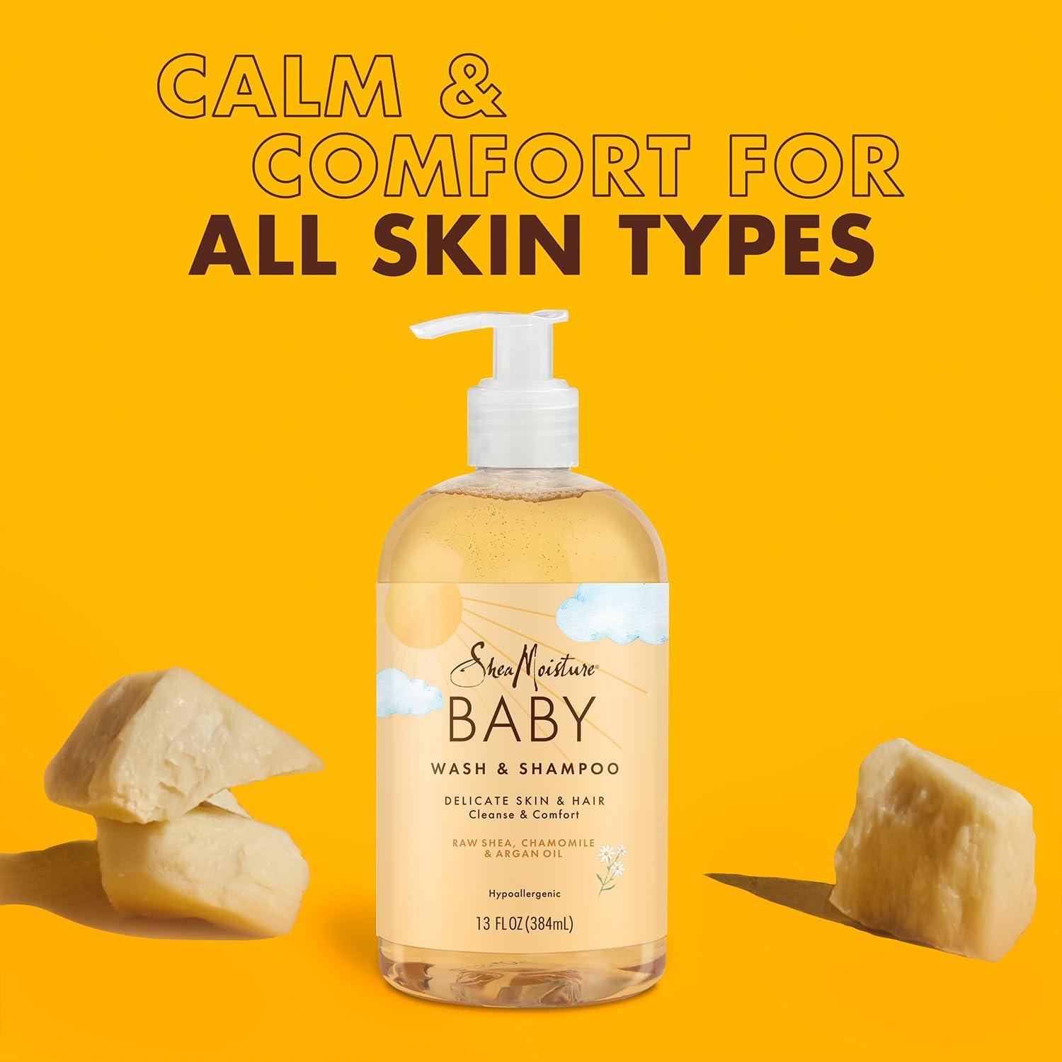 SheaMoisture Baby Essentials gift packaging for new moms.