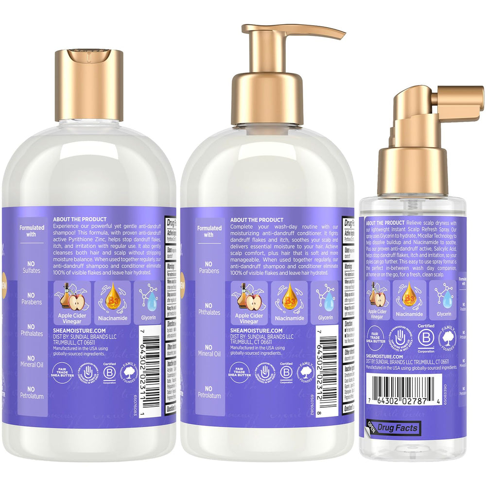 Sheamoisture conditioner bottle delivering smooth, hydrated hair