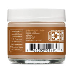 Sheamoisture Even and Radiant Night Cream front label highlighting benefits.