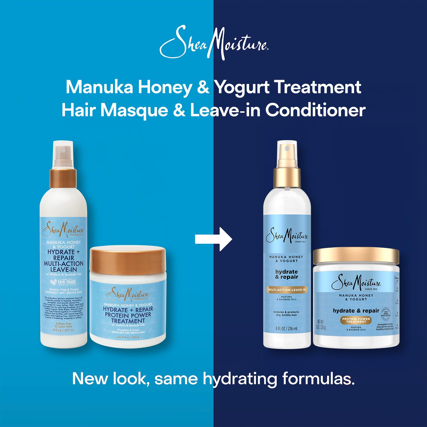 Sheamoisture Fair-Trade Shea Butter Ingredient spotlights nourishing plant oils.