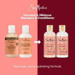 SheaMoisture frizz-control and shine on healthy curls