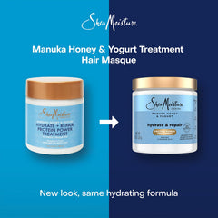 Texture and application of SheaMoisture hair mask across hair lengths