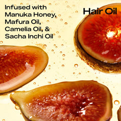 SheaMoisture Hair Oil droplet emphasizes added shine and light hydration