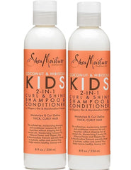 SheaMoisture Kids Shampoo 2-in-1 Coconut Hibiscus pack image emphasizing sulfate-free moisture for daily care
