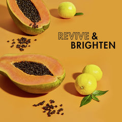 Drop from SheaMoisture Papaya Vitamin C Serum bottle for controlled daily application.