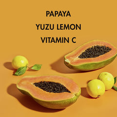 SheaMoisture Papaya Vitamin C Serum glow after application on skin.
