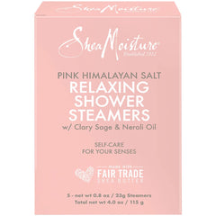 Sheamoisture pink-himalayan-salt relaxing-steamers for a spa-like shower