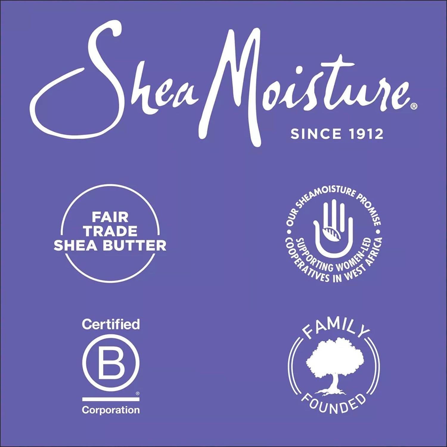 Sheamoisture product packaging set shows a complete care system