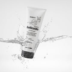 Sheet! Hair Growth Shampoo scalp massage scene showing gentle cleansing and open follicles.
