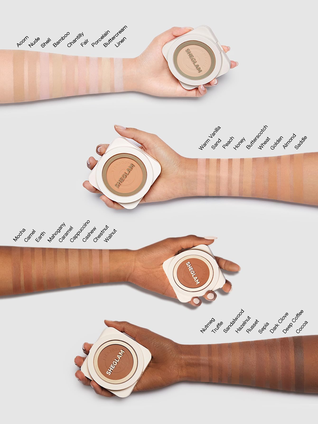 SHEGLAM Skin-Focus cruelty-free Leaping Bunny approved