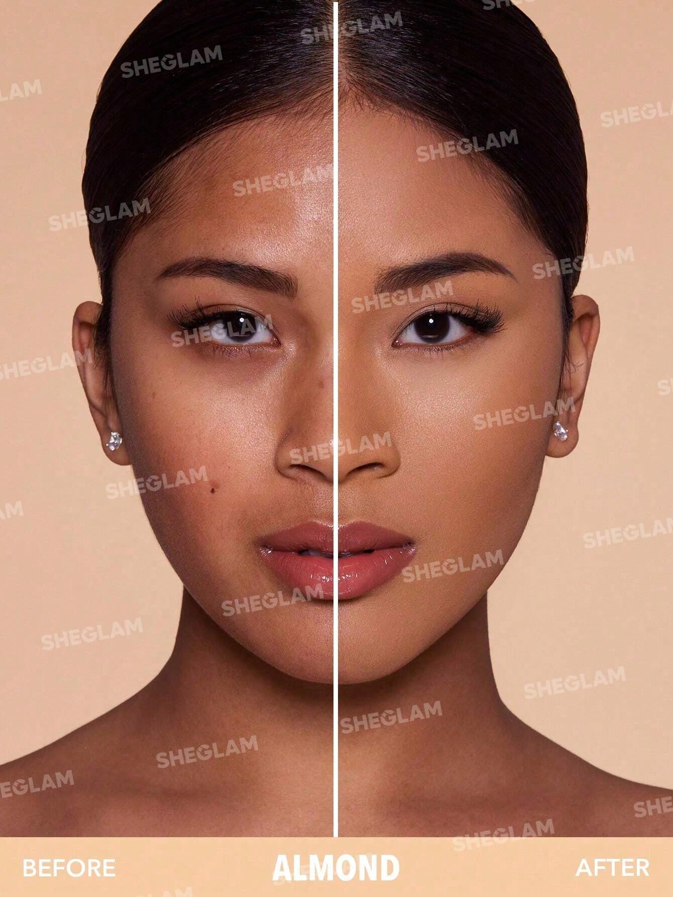 SHEGLAM Skin-Focus oil-control matte finish reduces shine all day