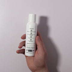 SHEHVOO AOC Duo Kit hair wash application demonstrates cleansing and conditioning