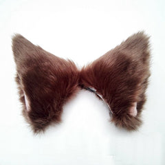 Sheicon cat ears headband: clip-on or hairband wear.
