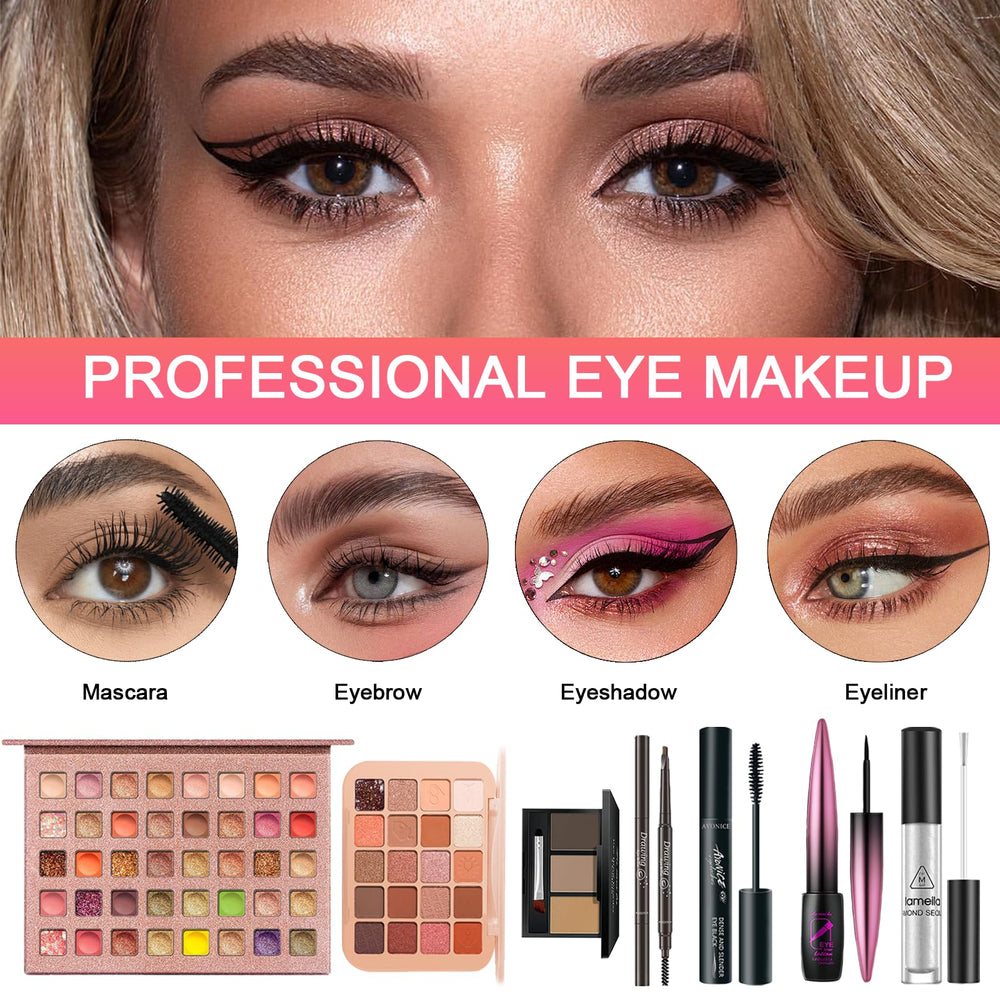 SHELAKIN 20-color portable eyeshadow palette ready for travel touch-ups