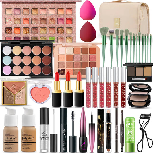 SHELAKIN All-in-One Makeup Kit front view for versatile everyday looks