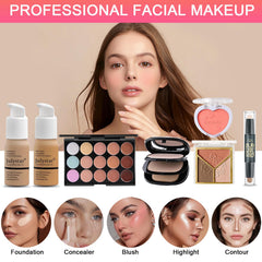 SHELAKIN foundation and concealer palettes provide balanced complexion coverage