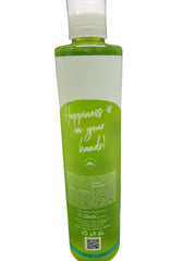 Sheló NABEL Bergamot Shampoo close-up promotes scalp care and balanced oils.