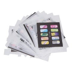 shenruifa 20pc nail art stencil set for versatile, quick DIY patterns