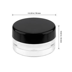 SHEUTSAN 3ml sample jar with lid on, stylish travel-friendly design