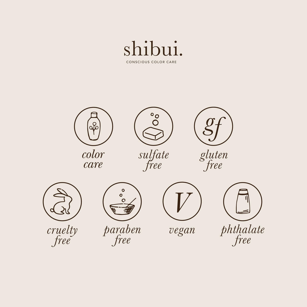 SHIBUI Everything Spray color protection — helps maintain vibrant color.