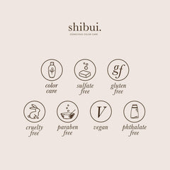 SHIBUI Everything Spray color protection — helps maintain vibrant color.