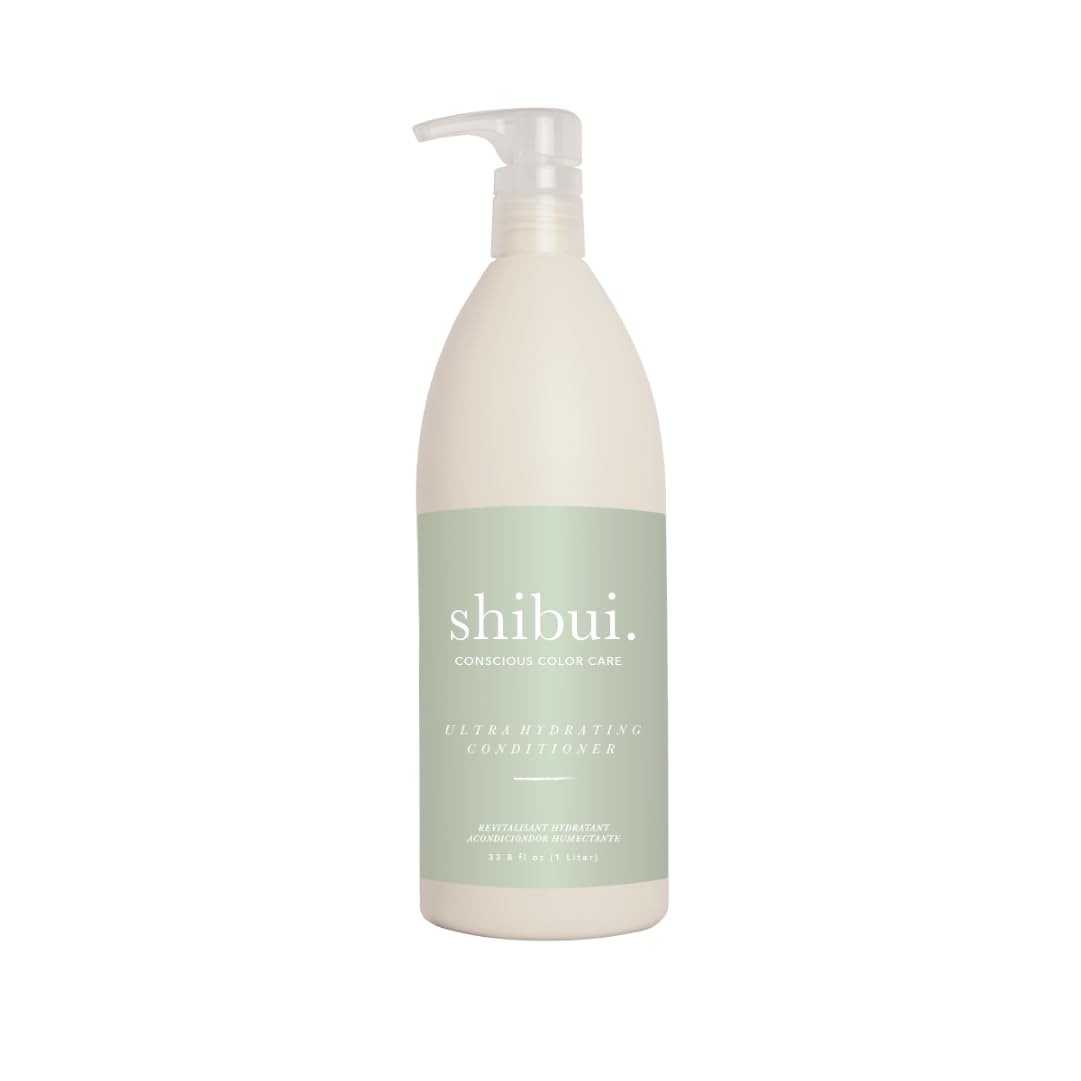 SHIBUI Ultra Hydrating Conditioner bottle shows moisture-rich formula for thick hair