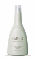 SHIBUI Ultra Hydrating Shampoo bottle with camellia and lemongrass for color-safe hydration