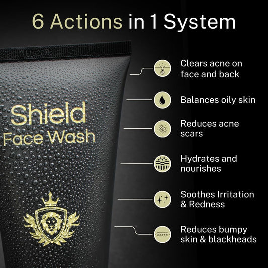 Shield Acne Moisturizer jar for lightweight daily hydration