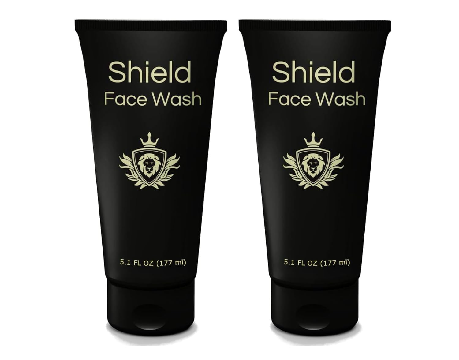 Shield Face Wash for Men gel bottle highlighting deep clean and oil-control benefits