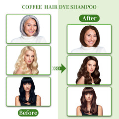 SHIHUANUO Hair Dye Shampoo gloves included for mess-free at-home coloring