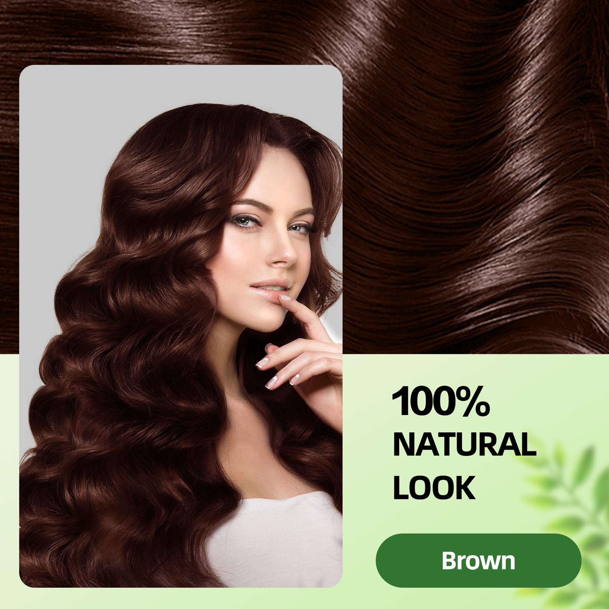 SHIHUANUO Hair Dye Shampoo lather forming on hair for even coverage