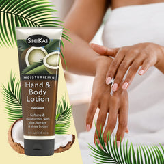 ShiKai Aloe vera and Vitamin E formula for soothing dry skin.