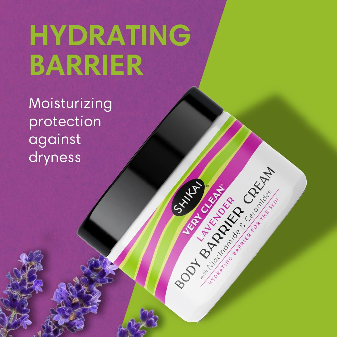 ShiKai barrier cream bottle demonstrates easy application and moisture locking.