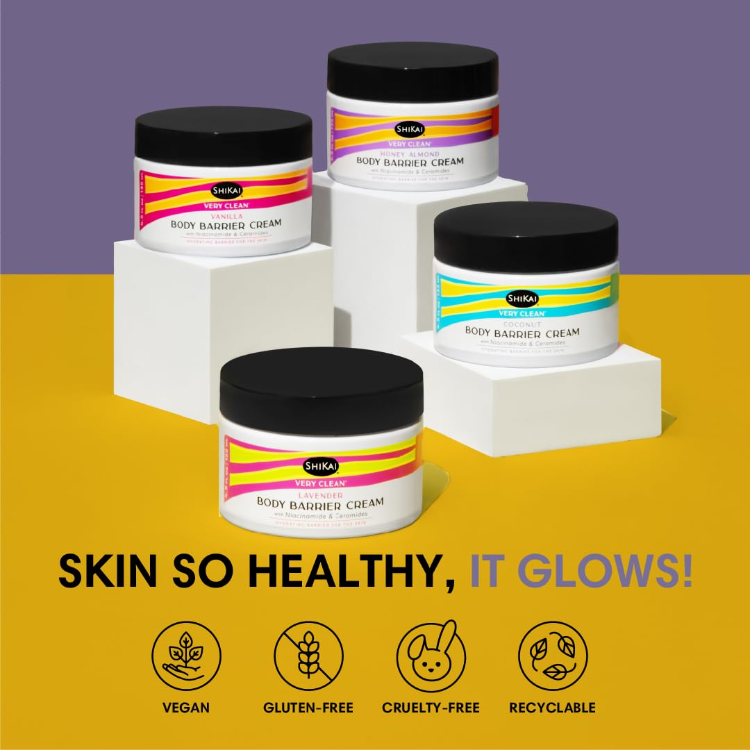 Shikai formula with ceramides and niacinamide for skin nourishment.