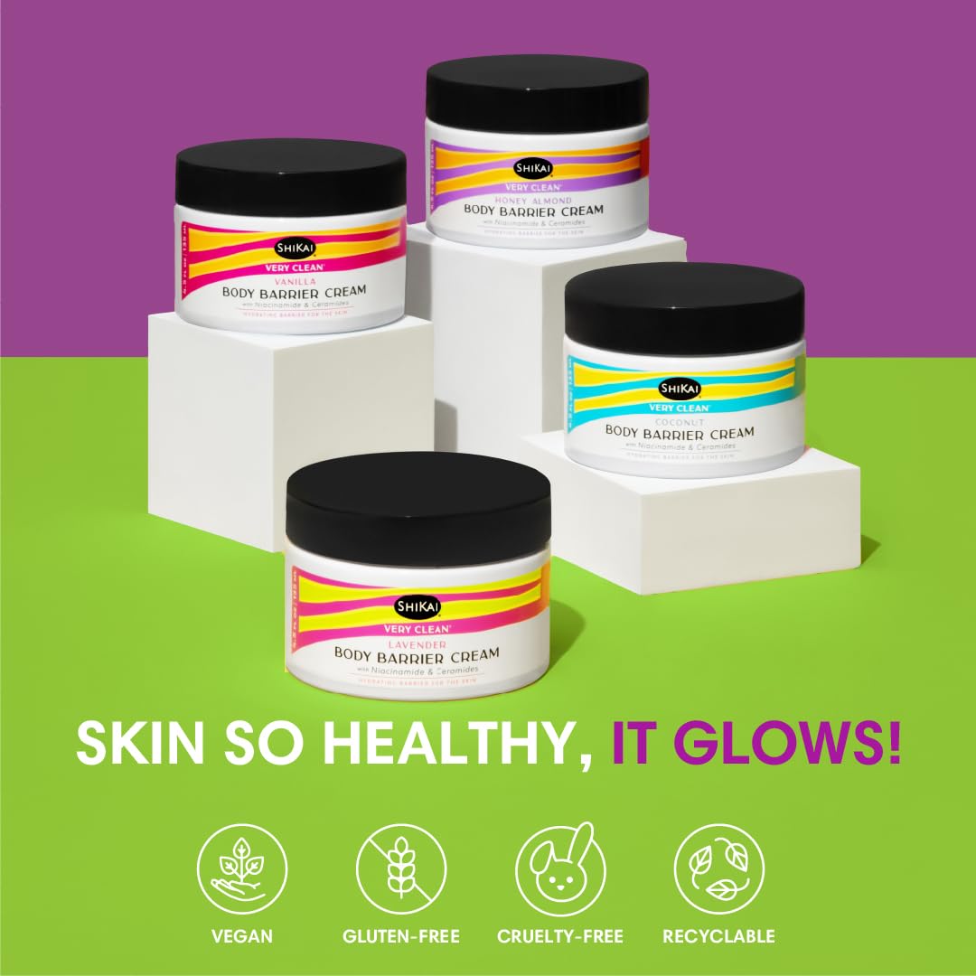 Recyclable packaging and cruelty-free credentials accompany the USA-made ShiKai barrier cream.