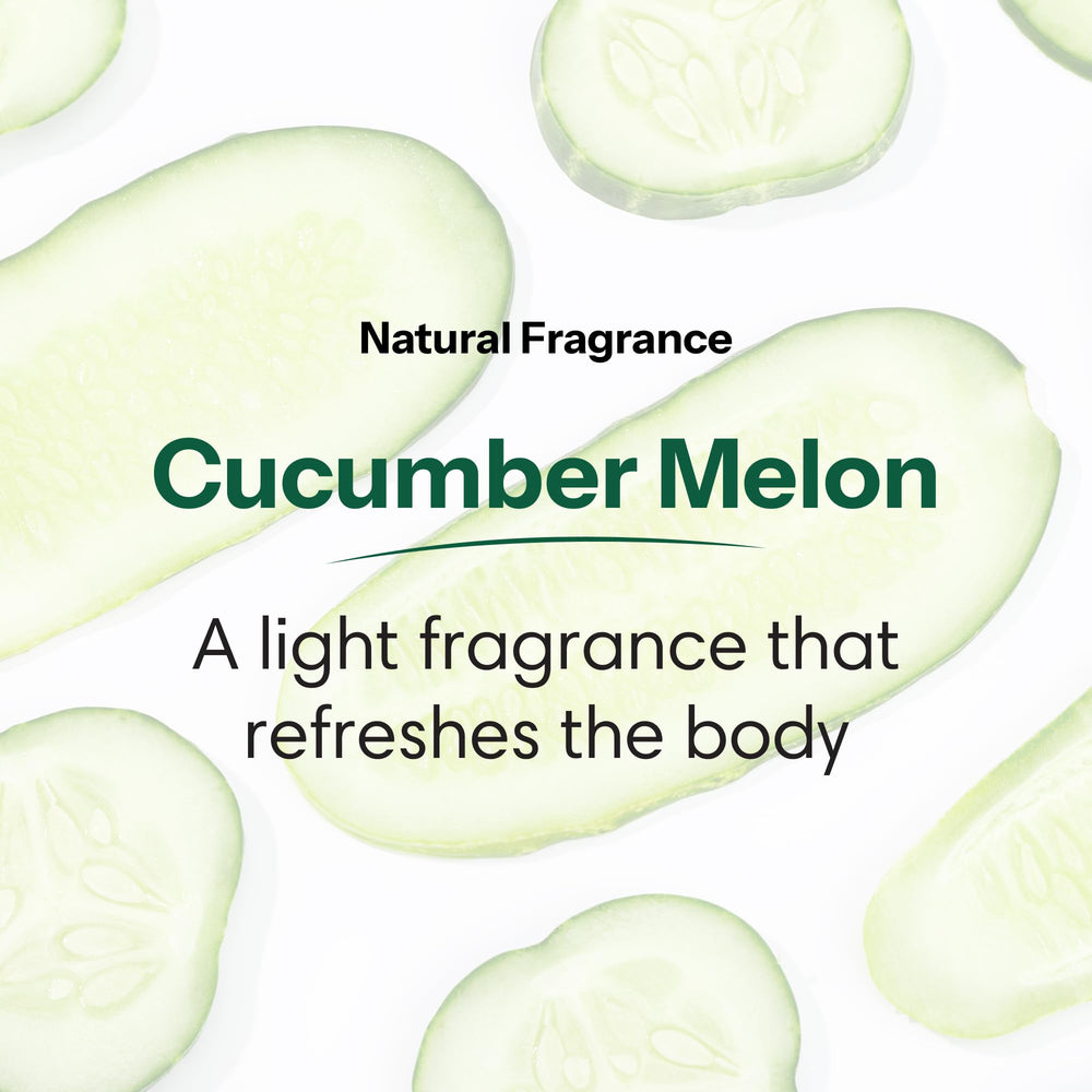 ShiKai Melon pour close-up demonstrates gentle, soap-free cleansing