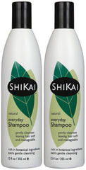 ShiKai Everyday Gentle Cleansing Shampoo bottle with Aloe Vera for soft, shiny hair.