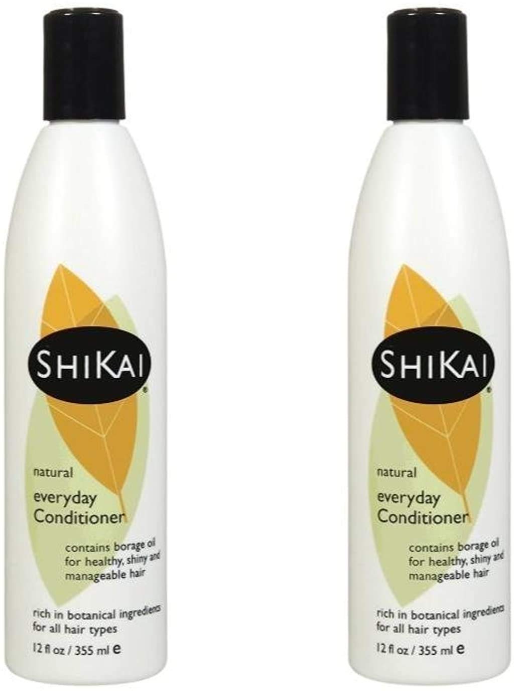 Shikai Everyday Hydrating Conditioner bottle; unscented formula with borage oil for silky, manageable hair