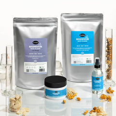 Label confirms Zechstein magnesium source and no animal testing