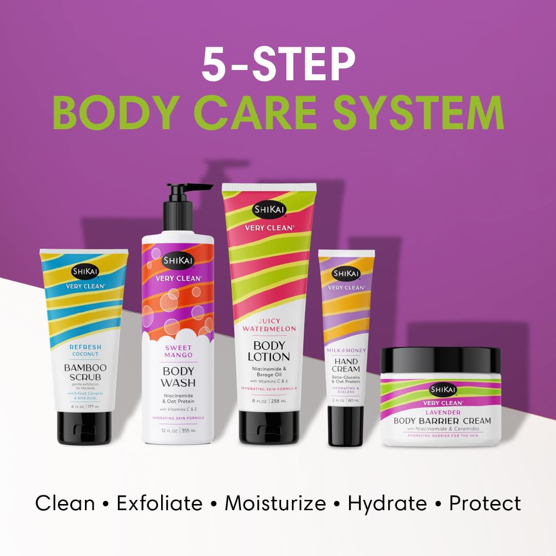 ShiKai formulation highlights niacinamide and ceramides for skin resilience.