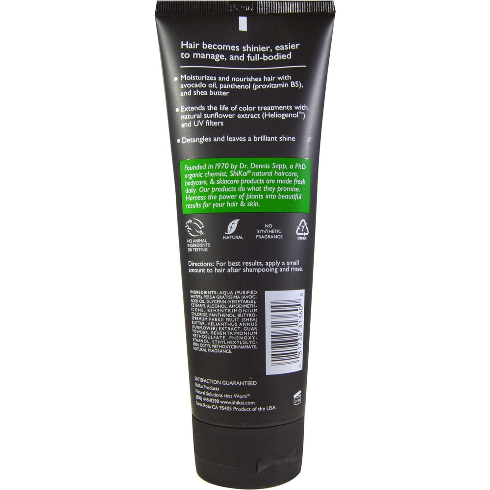Shikai panthenol adds shine and easier styling.