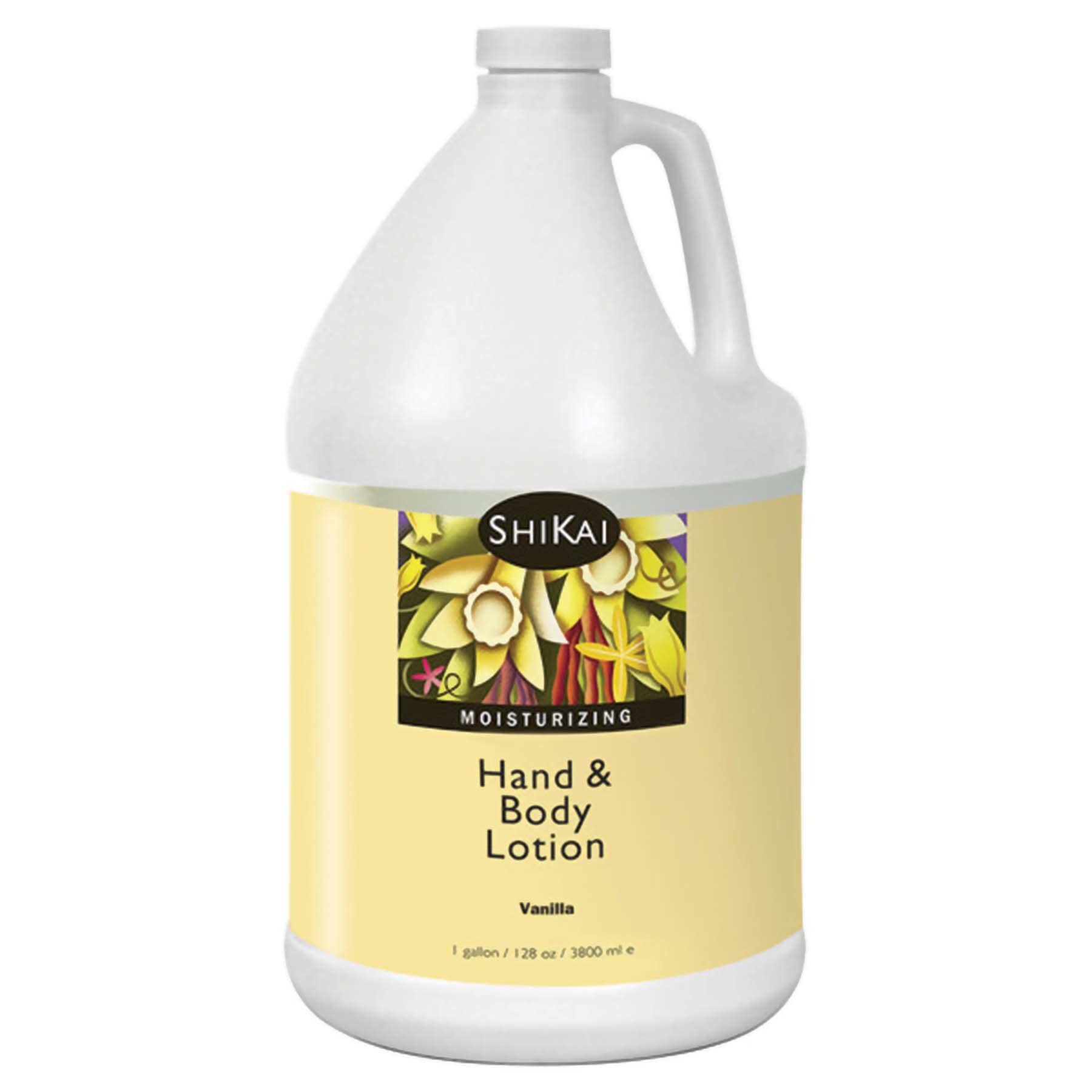 ShiKai Vanilla hand and body lotion bottle for daily hydration and soft skin