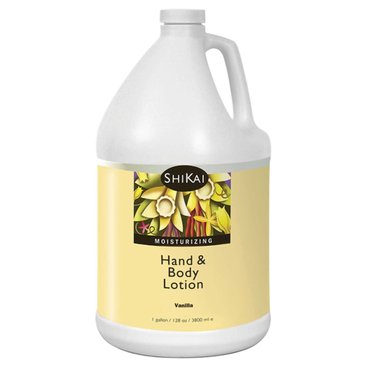 ShiKai Vanilla hand and body lotion bottle for daily hydration and soft skin