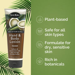 ShiKai vanilla-scent lotion image highlighting comforting aroma and hydration.