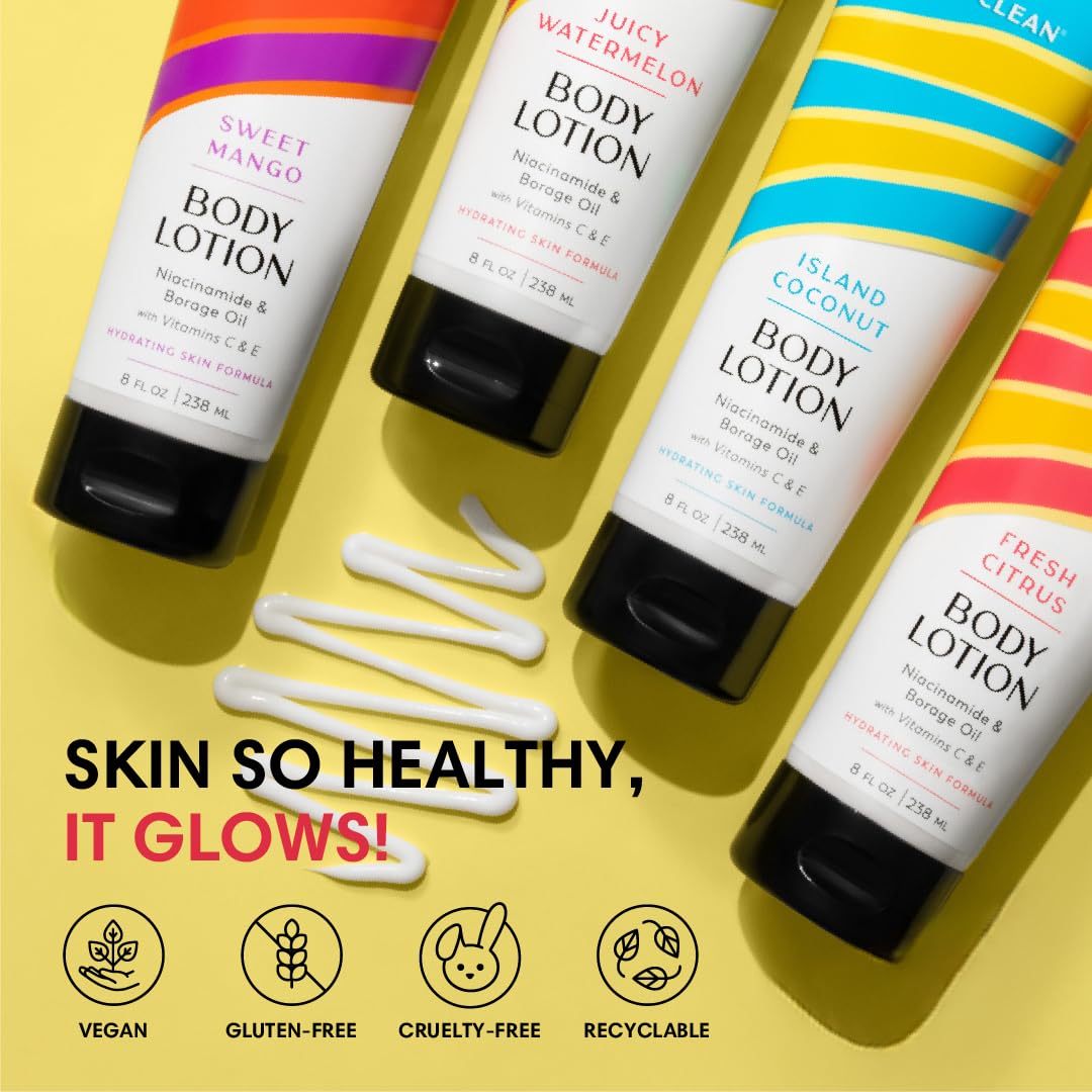 ShiKai Very Clean Body Lotion applied on arm for smooth, hydrated skin