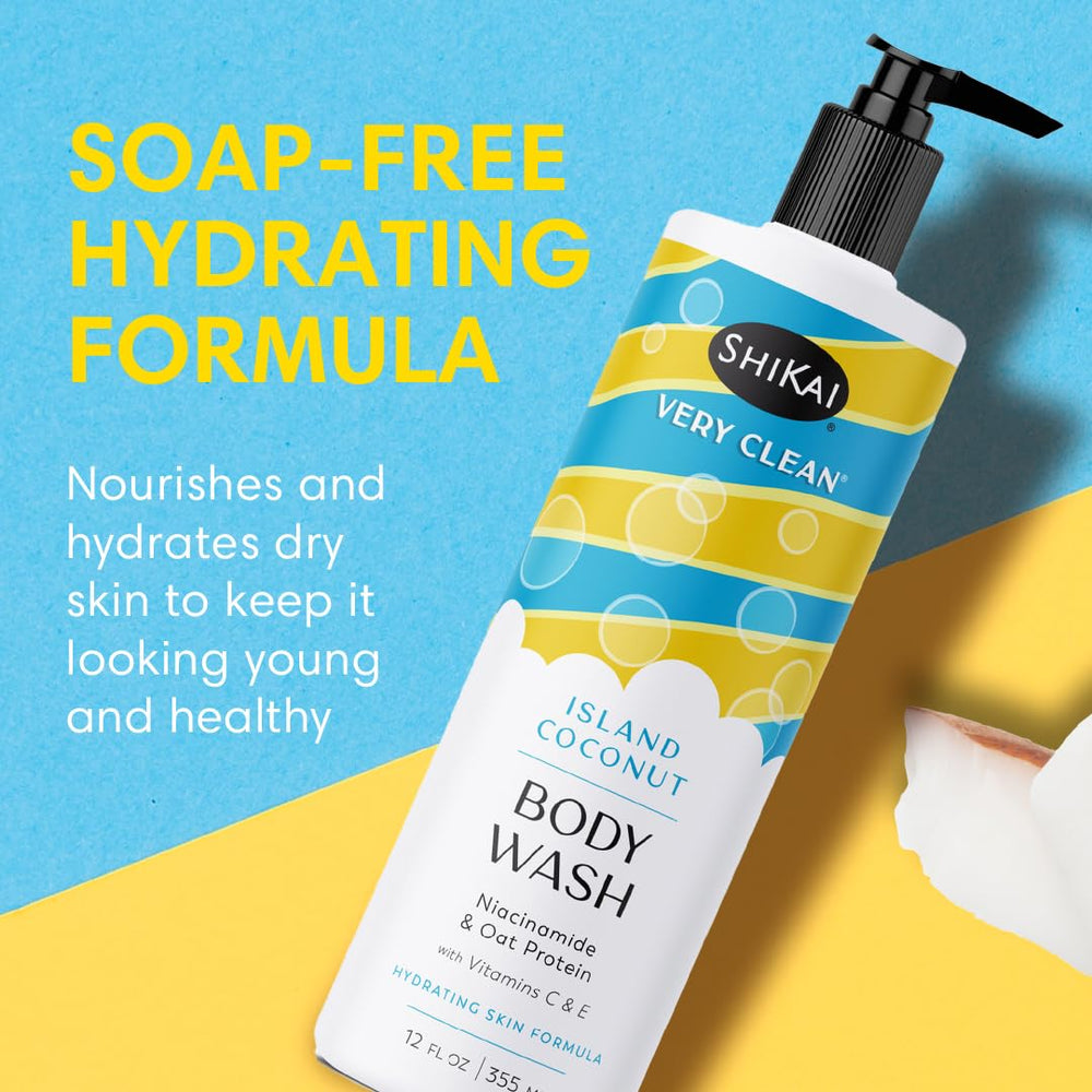 ShiKai Very Clean lather demonstrates gentle cleansing.