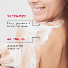 ShiKai Very Clean creamy lather ready to cleanse dry skin