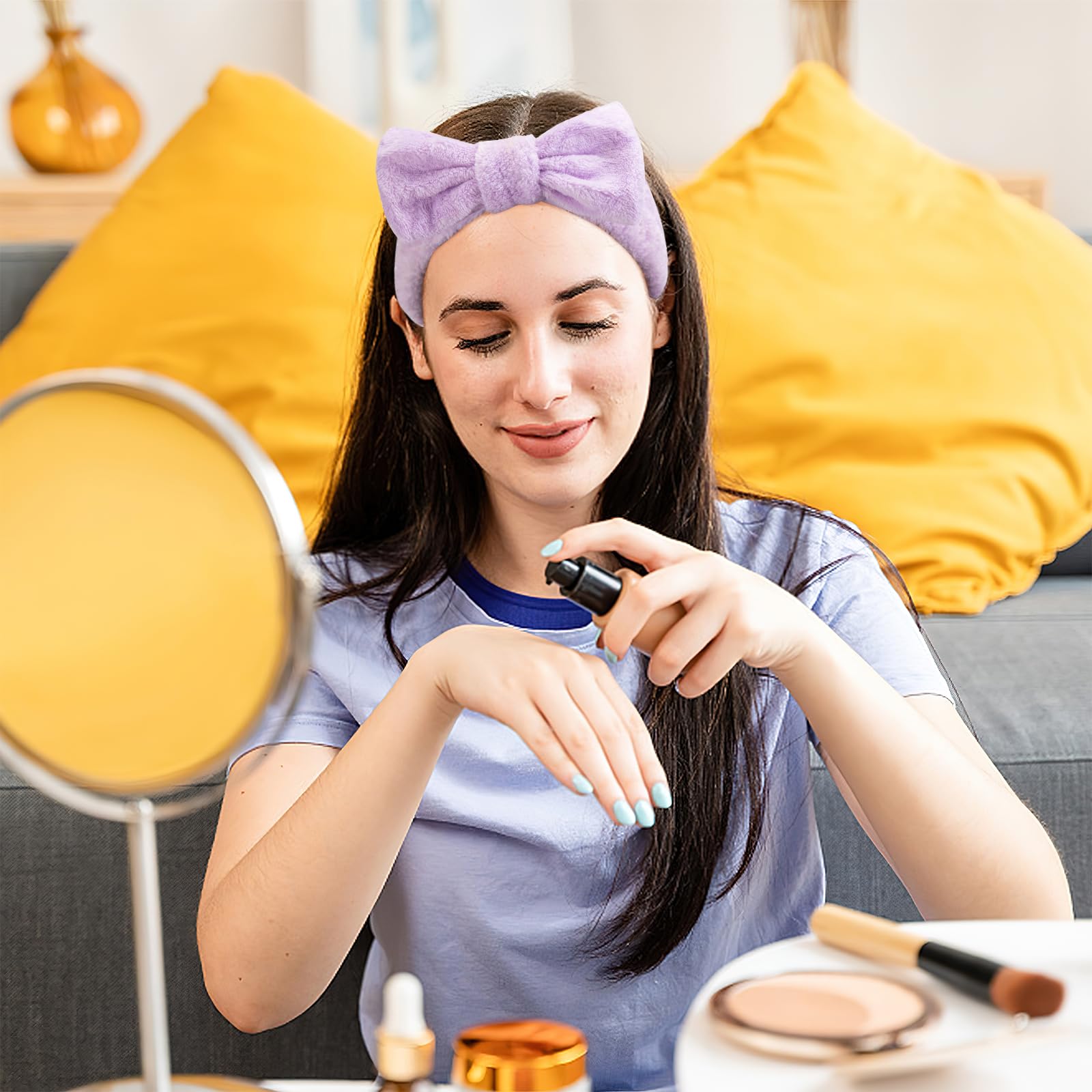 Shindel spa headbands perfect for makeup sessions and skincare
